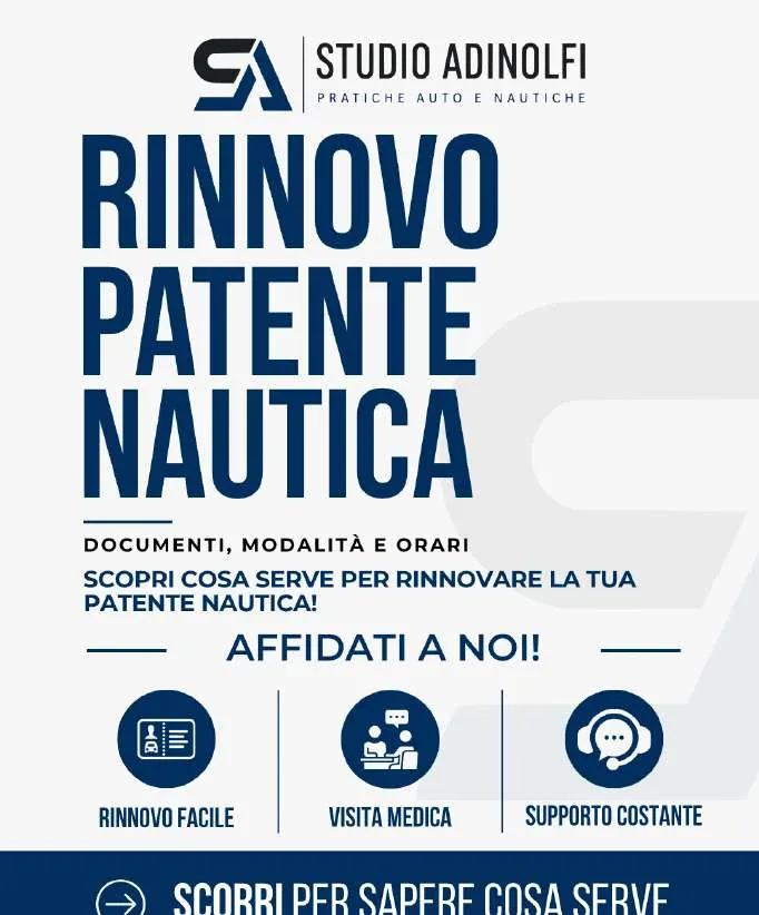 Post social: rinnovo patente nautica