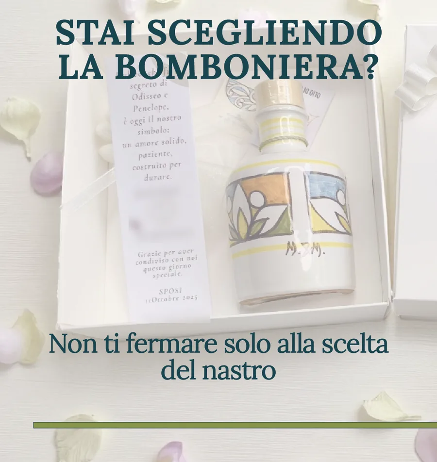 Post social sulle bomboniere gastronomiche